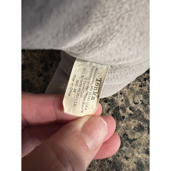 Pound Puppies Purries Purry Kitty Cat 7" Tonka Grey Tiger Stripe Tabby Vintage - Picture 4 of 8